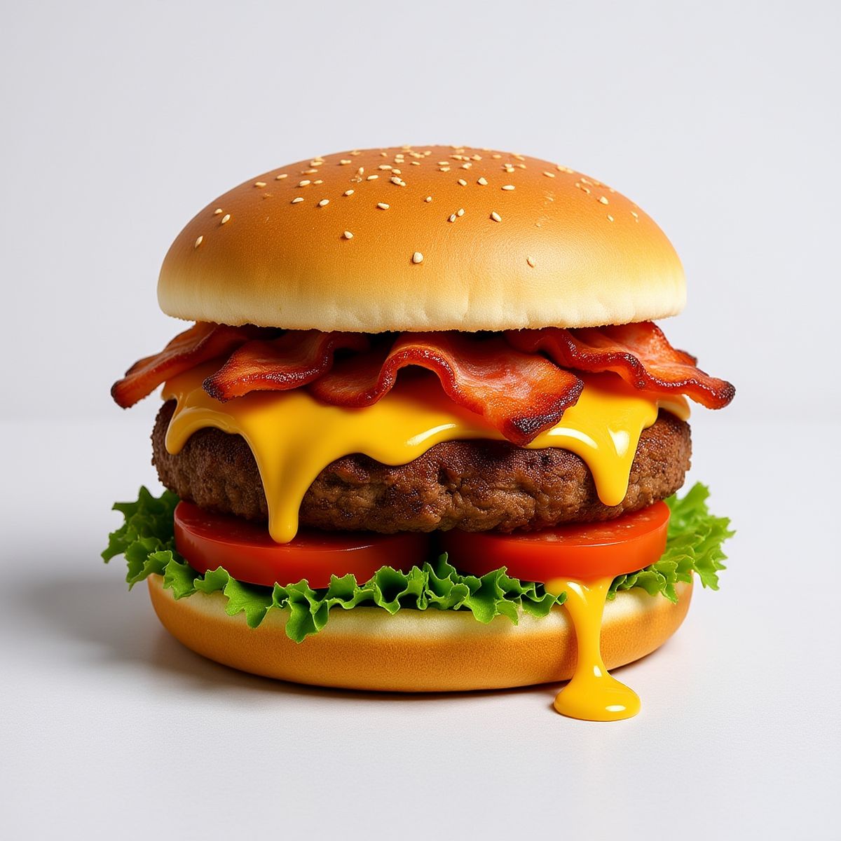 Burger, objet de demonstration Allure
